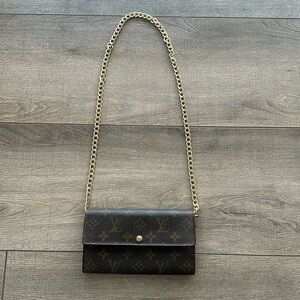 LV Monogram Sara Wallet